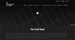 Desktop Screenshot of pangulfsteel.com